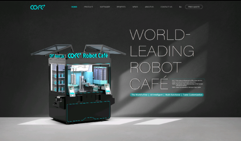 Os melhores cafés robots