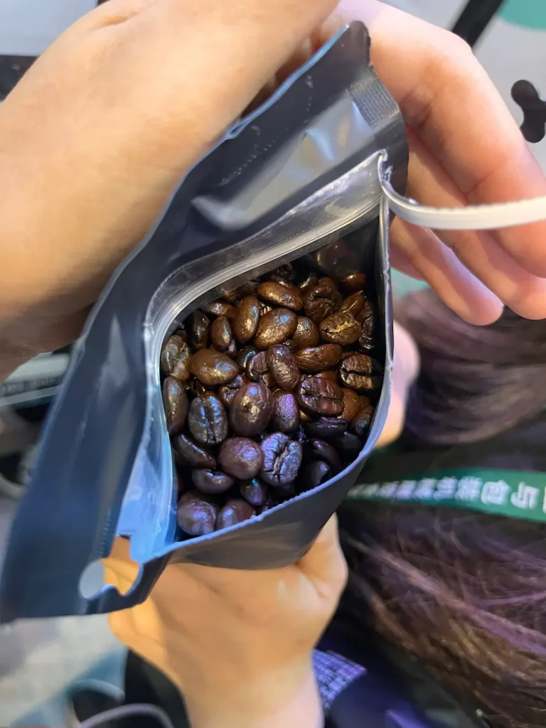 matérias-primas de grão de café de alta qualidade