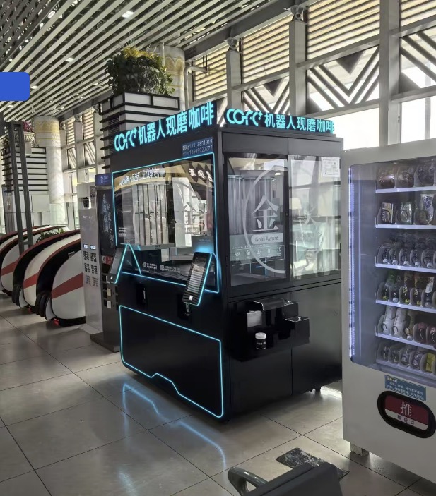 Top robotic coffee shop