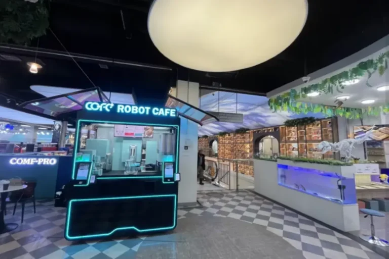 robot coffee kiosk profits additional revenue explained